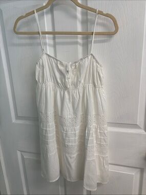 Your Favorite byPacSun White Eyelet Summer Dress